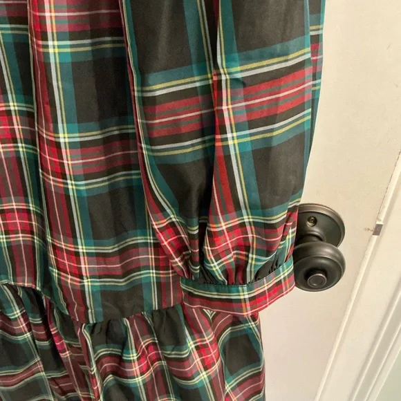 NWOT Tuckernuck Highland Tartan Palmerston dress sz XL Holiday Christmas - Picture 4 of 7